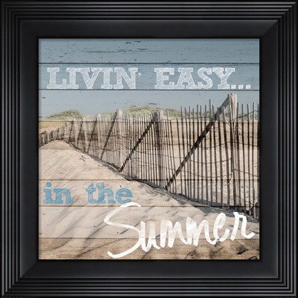 Framed Livin&#39; Easy Print
