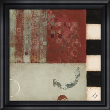 Framed Town and Country II Print