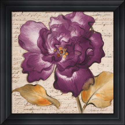 Framed Lilac Beauty I Print