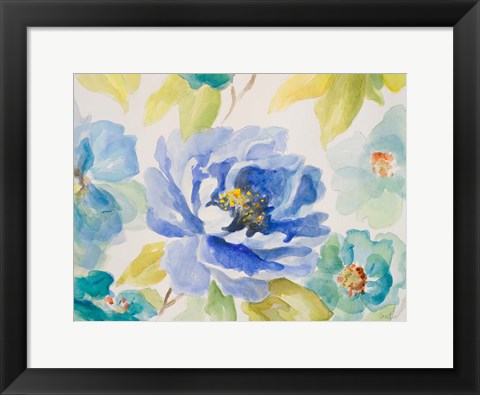 Framed Floral Delicate II Print