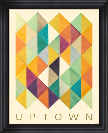 Framed Uptown Poster Print