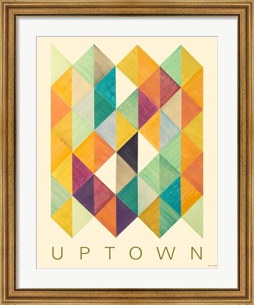 Framed Uptown Poster Print