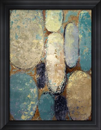 Framed Spatial Shapes I Print
