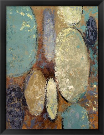 Framed Spatial Shapes II Print