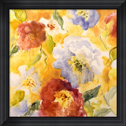 Framed Summer in Provence II Print