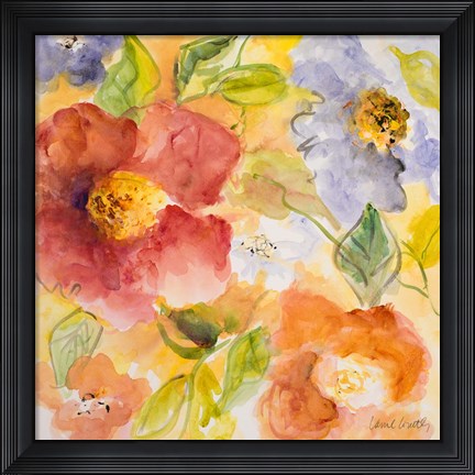 Framed Summer in Provence III Print