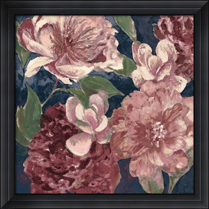 Framed Savvy with Navy Print
