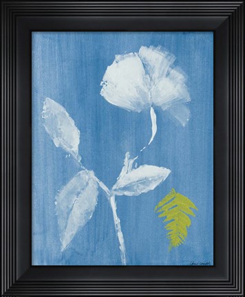 Framed Floral Whisper I Print