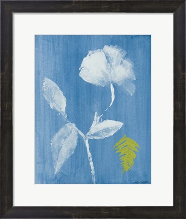 Framed Floral Whisper I Print