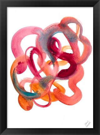 Framed Abstract Movement II Print