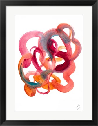 Framed Abstract Movement II Print