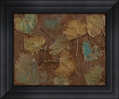 Framed Abiquiu Leaves Print