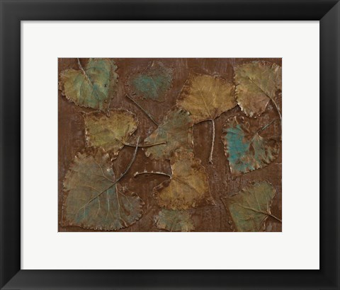 Framed Abiquiu Leaves Print