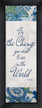 Framed European Floral Inspiration II Print