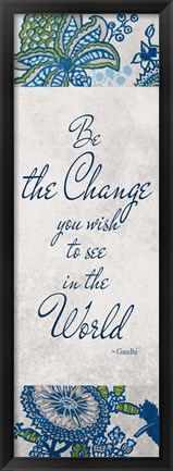 Framed European Floral Inspiration II Print
