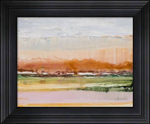 Framed Desert Grasslands Print
