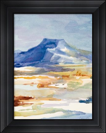 Framed Abiquiu Butte Print