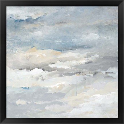 Framed Sea Meets Sky II Print
