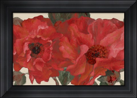 Framed Senorita Peonies Print