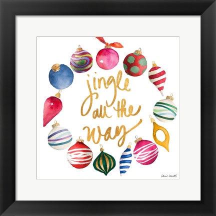Framed Ornament Season II Print