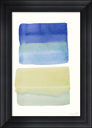 Framed Color Study I Print