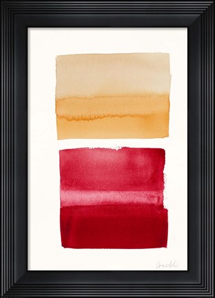 Framed Color Study II Print