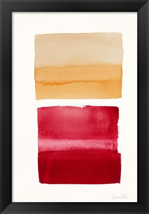 Framed Color Study II Print