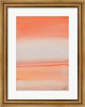 Framed Ocean Dusk IV Print