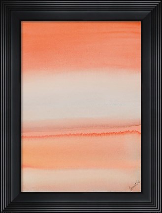 Framed Ocean Dusk IV Print