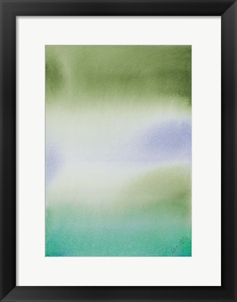 Framed Beach Front II Print