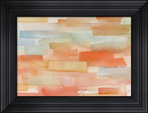 Framed Approaching Dusk Print