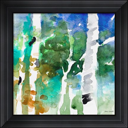 Framed Up to the Northern Skies II Print