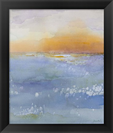 Framed On the Sea Print