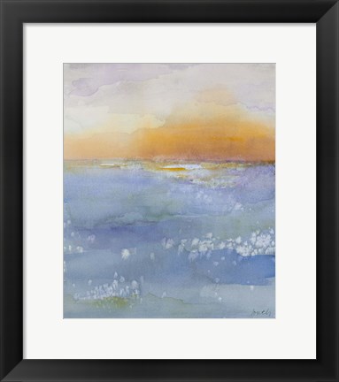 Framed On the Sea Print