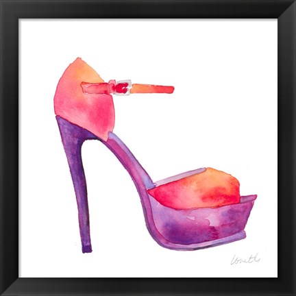 Framed Club Stiletto Print