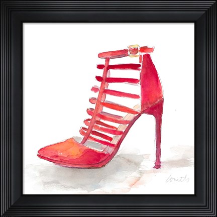 Framed Club Stiletto II Print