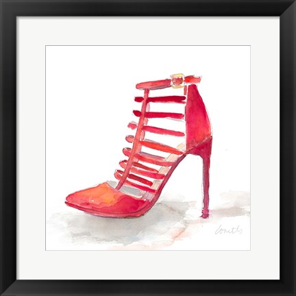 Framed Club Stiletto II Print