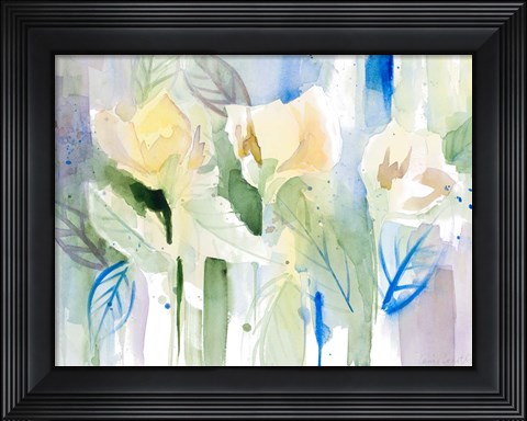 Framed Into the Floral Foothills Print