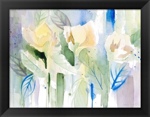 Framed Into the Floral Foothills Print