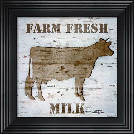 Framed Fresh Milk I Print
