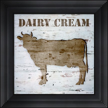 Framed Fresh Milk II Print