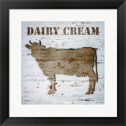 Framed Fresh Milk II Print