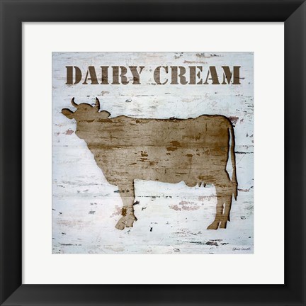 Framed Fresh Milk II Print