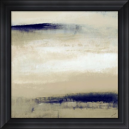 Framed Night Comes Through II Print