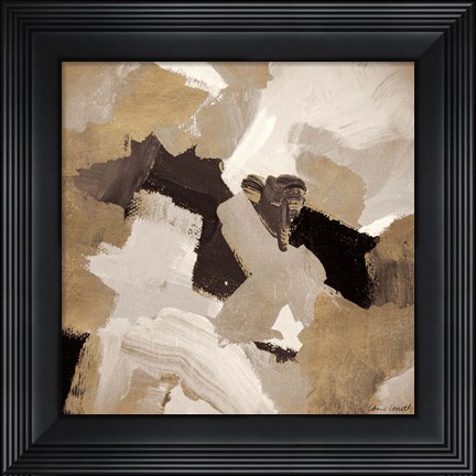Framed Muted Abstract II Print