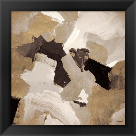 Framed Muted Abstract II Print