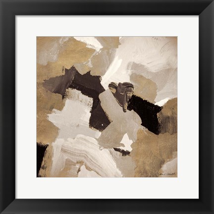 Framed Muted Abstract II Print