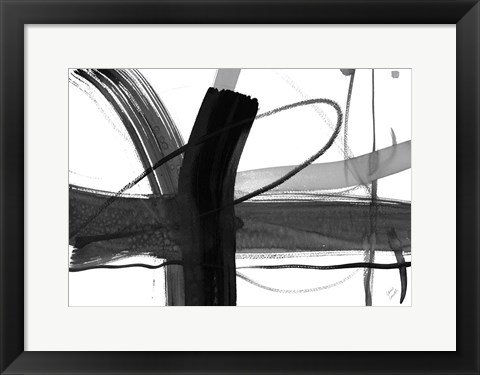 Framed Urban Vibe I Print