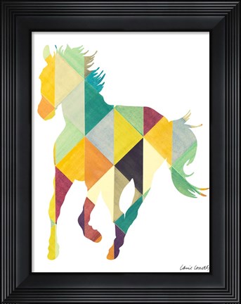 Framed Uptown Horse Print