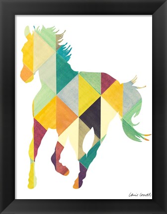 Framed Uptown Horse Print